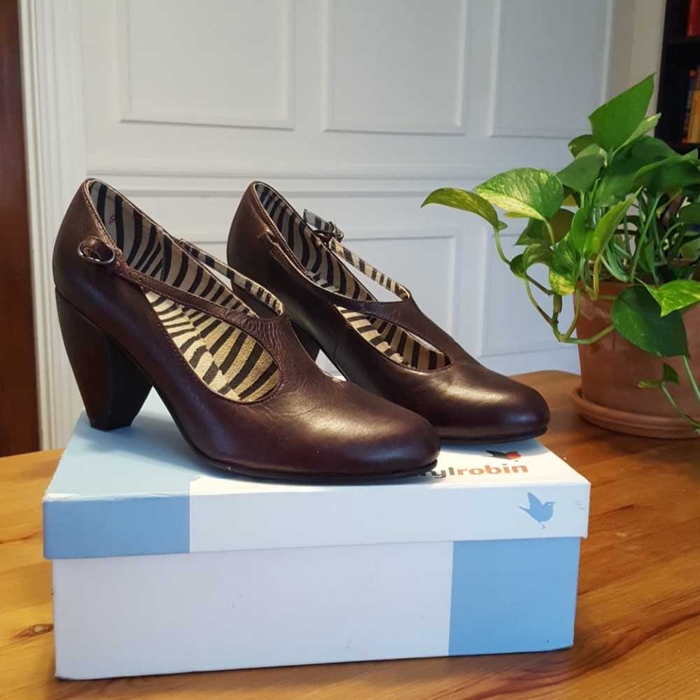 Vintage style Mary Jane heel - FarylRobin